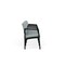 Lesro Lenox Steel 4 Seater with Center Arms, Ash (Blue) Seat, Ash Back, 85.5 W 24.5 L 32 H LS4103 - alternate 2